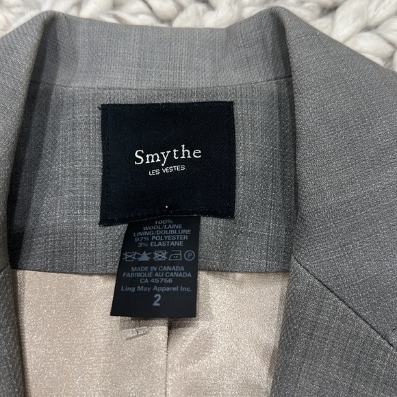 SMYTHE fitted fashion blazer. Great fit! BRAND NEW !!!Worn once - Picture 2 of 6